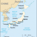 Carte du Japon @ wikimedia commons