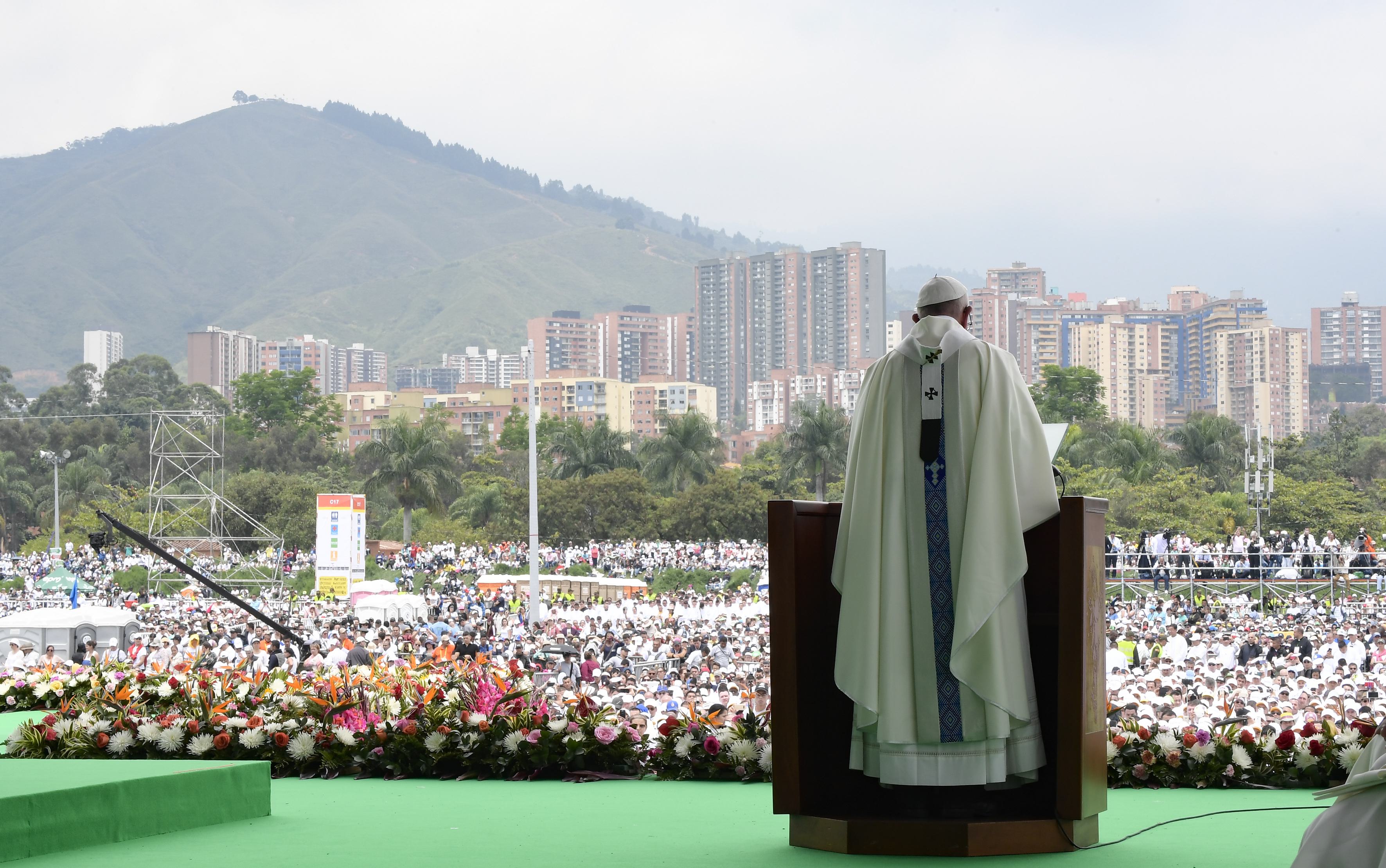 Messe à Medellin, Colombie © L'Osservatore Romano