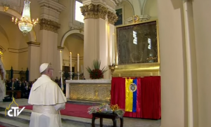 Cathédrale de Bogota, Notre Dame de Chiquinquira, Colombie, capture CTV