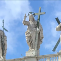 Le Christ Roi, Saint-Pierre de Rome © capture de Zenit / CTV