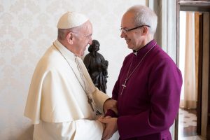 Visite de l'archevêque Welby 27/10/2017 © L'Osservatore Romano