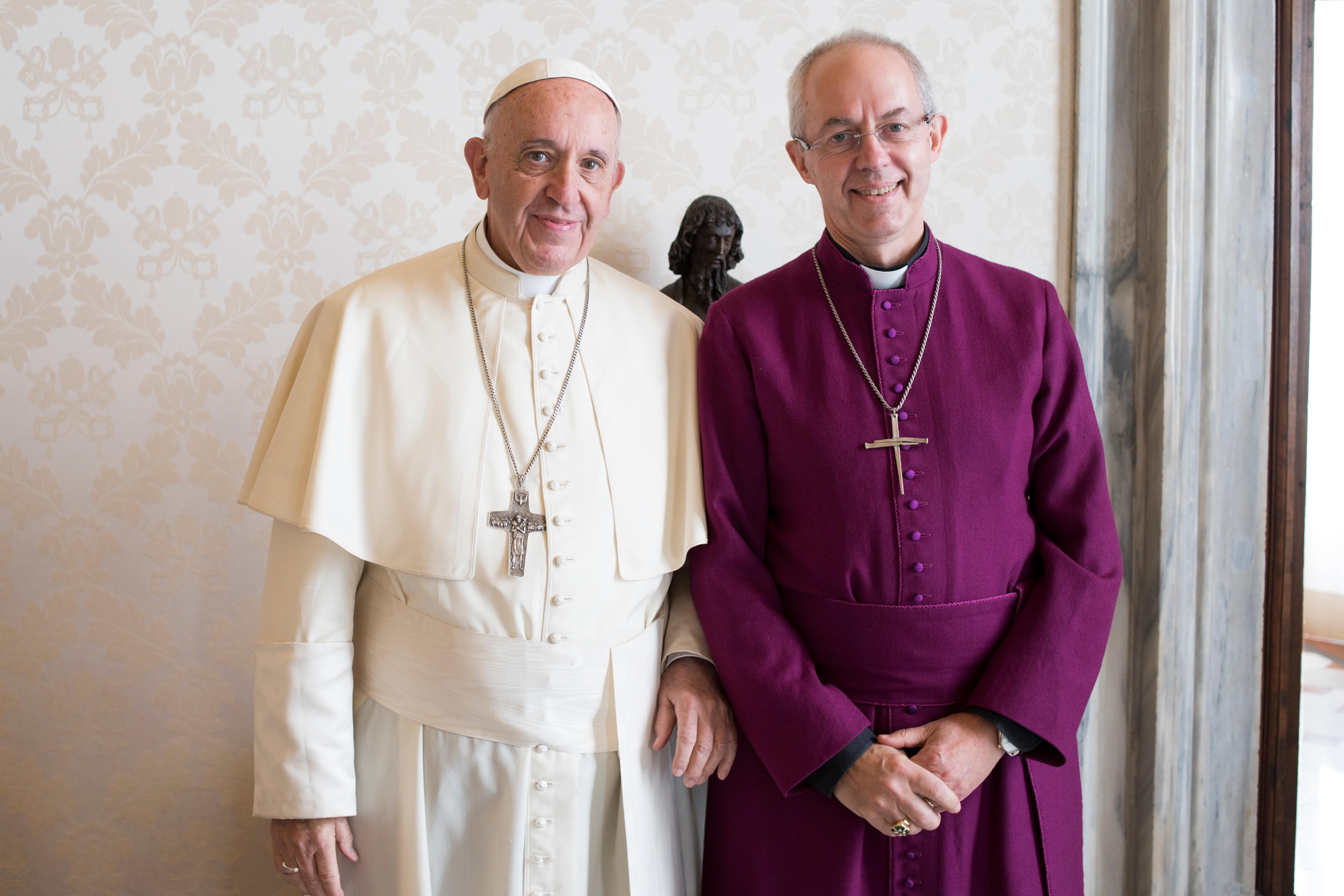 Visite de l'archevêque Welby 27/10/2017 © L'Osservatore Romano