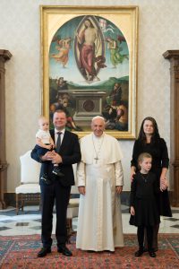 Premier ministre de Lituanie, Saulius Skvernelis 6 oct. 2017 © L'Osservatore Romano