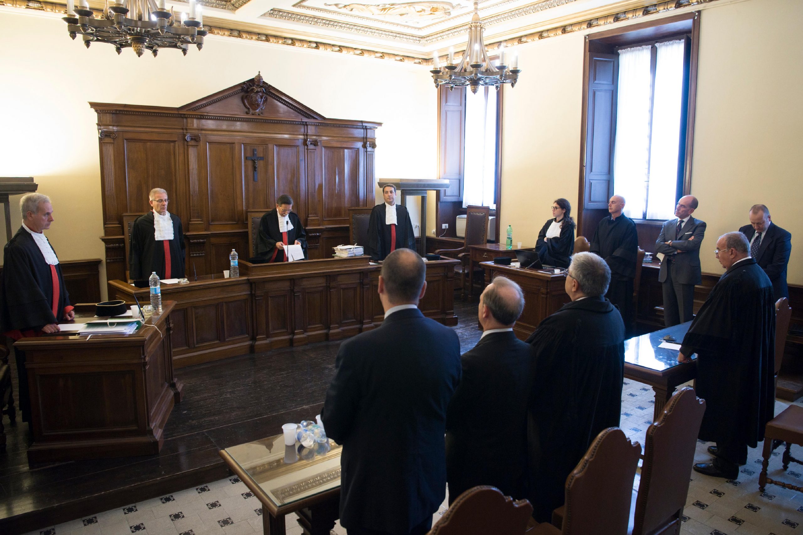 Procès Bambino Gesù, Tribunal du Vatican © L'Osservatore Romano