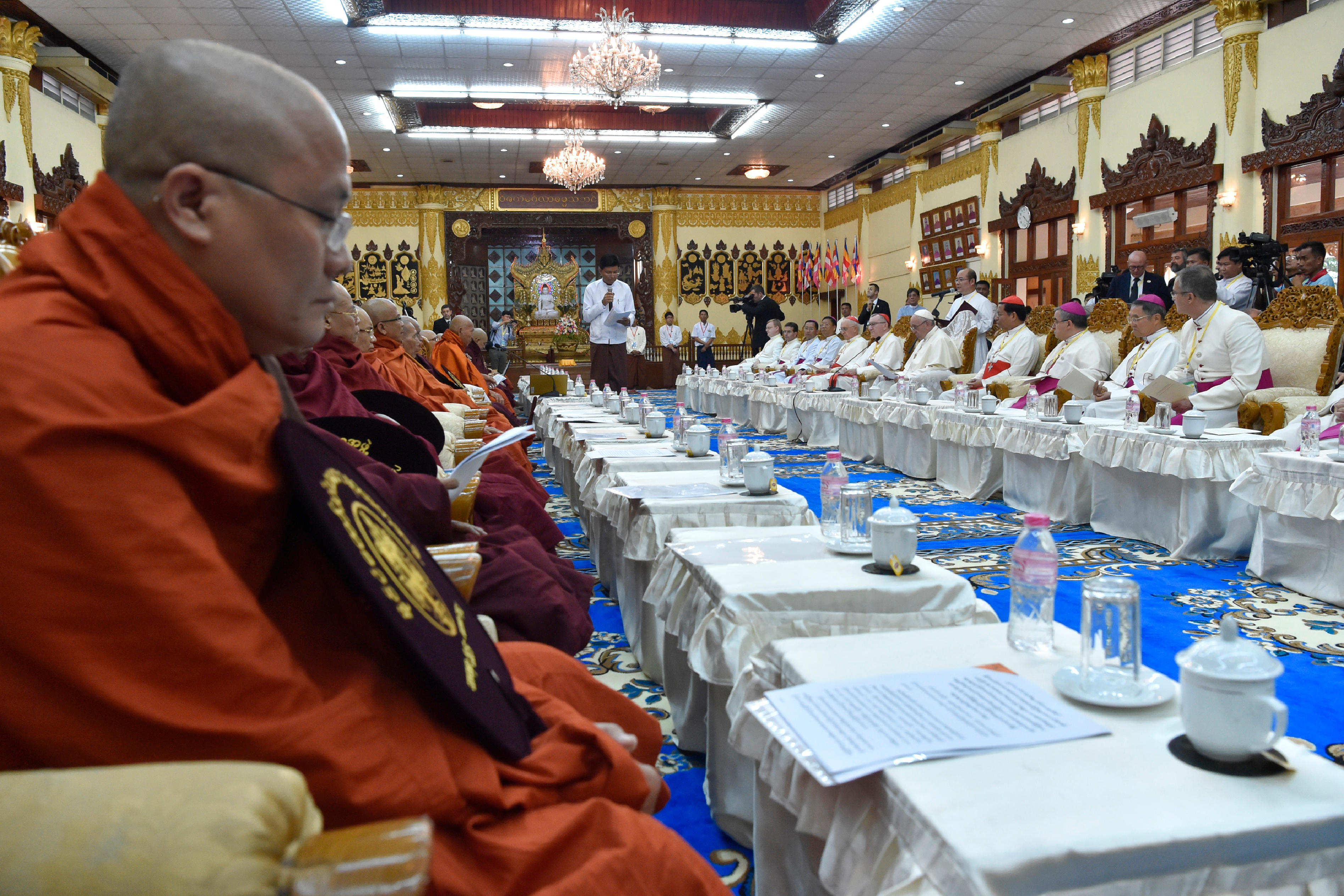 Conseil Sangha, bouddhisme, Myanmar © L'Osservatore Romano