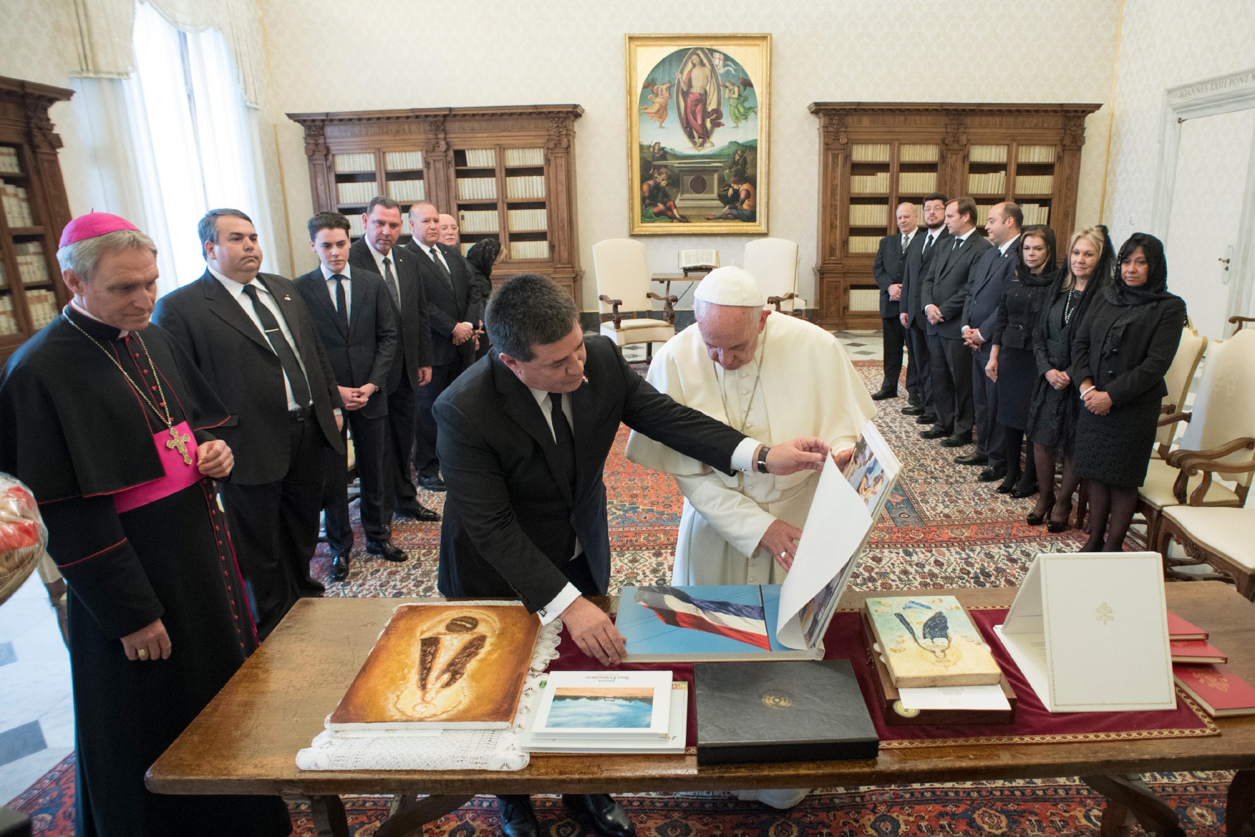 Président Horacio Cartes (Paraguay) 09/11/2017 © L'Osservatore Romano