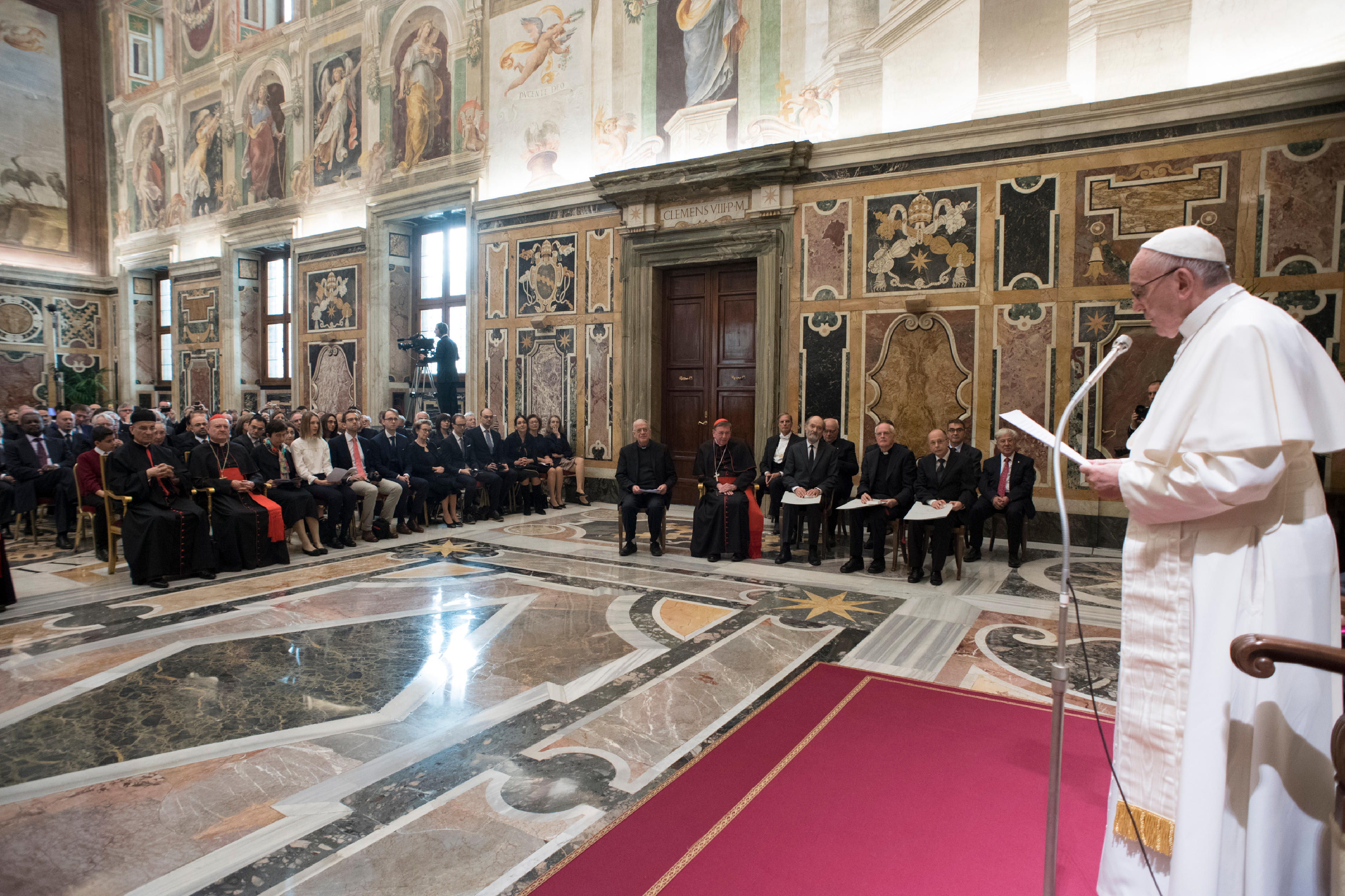 Remise du Prix Ratzinger © L'Osservatore Romano