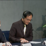 M. Jiancheng et le maître Zhang, capture CTV 21/11/2017