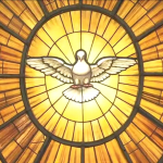 Colombe de l'Esprit Saint, gloire du Bernin, Saint-Pierre de Rome, capture CTV