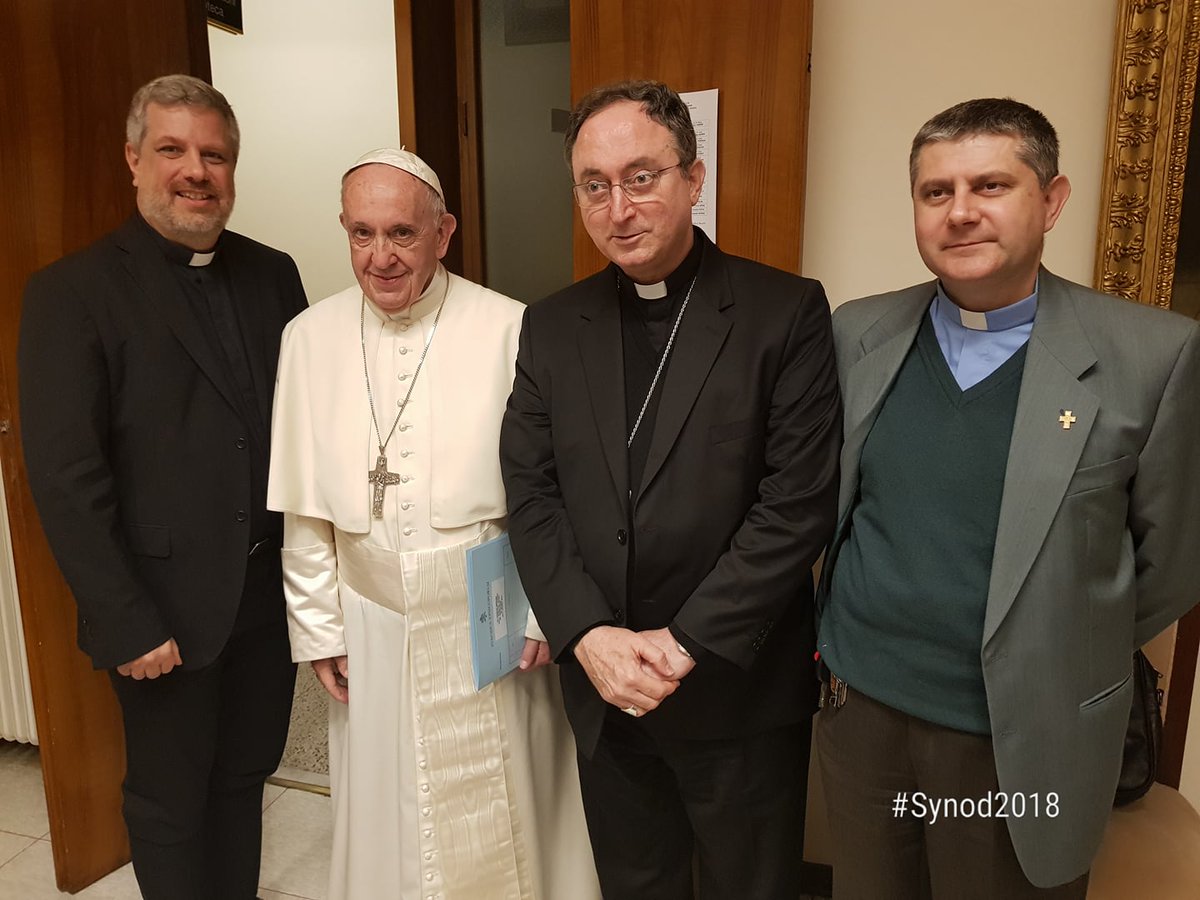 Synode 2018, le rapporteur et les secrétaires spéciaux,@Synod2018