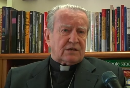 Cardinal Montezemolo, capture vidéo News Cattoliche
