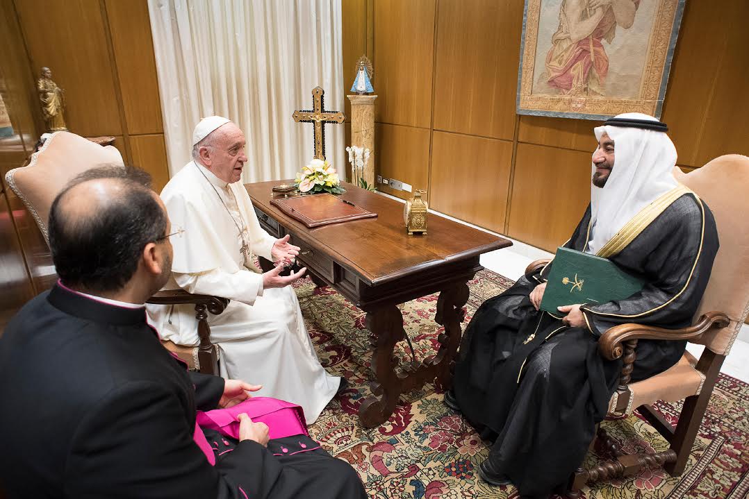 Visite du ministre saoudien Abdullah bin Fahad Al Eidan © L'Osservatore Romano