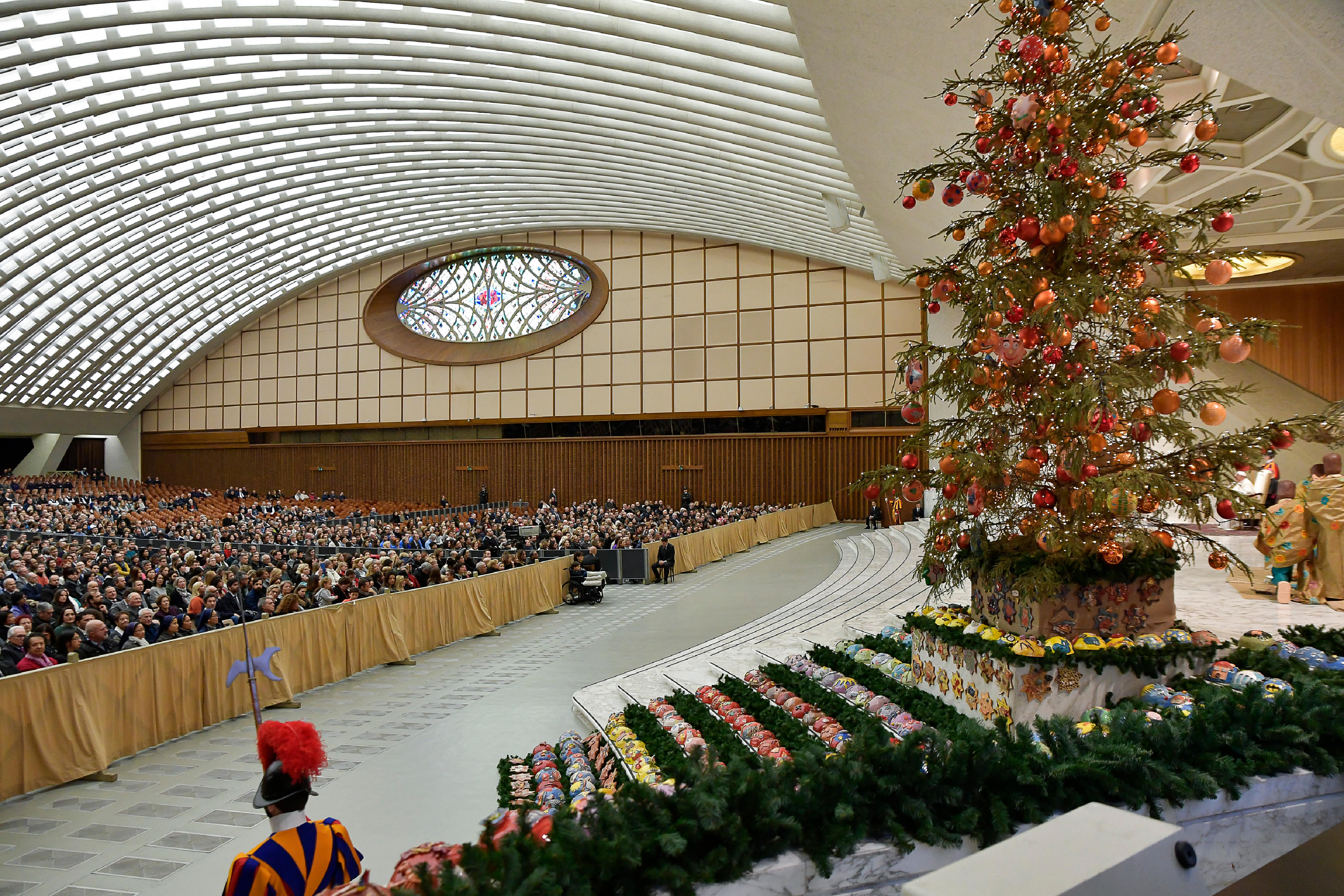 Voeux de Noël aux employés du Vatican © Vatican Media
