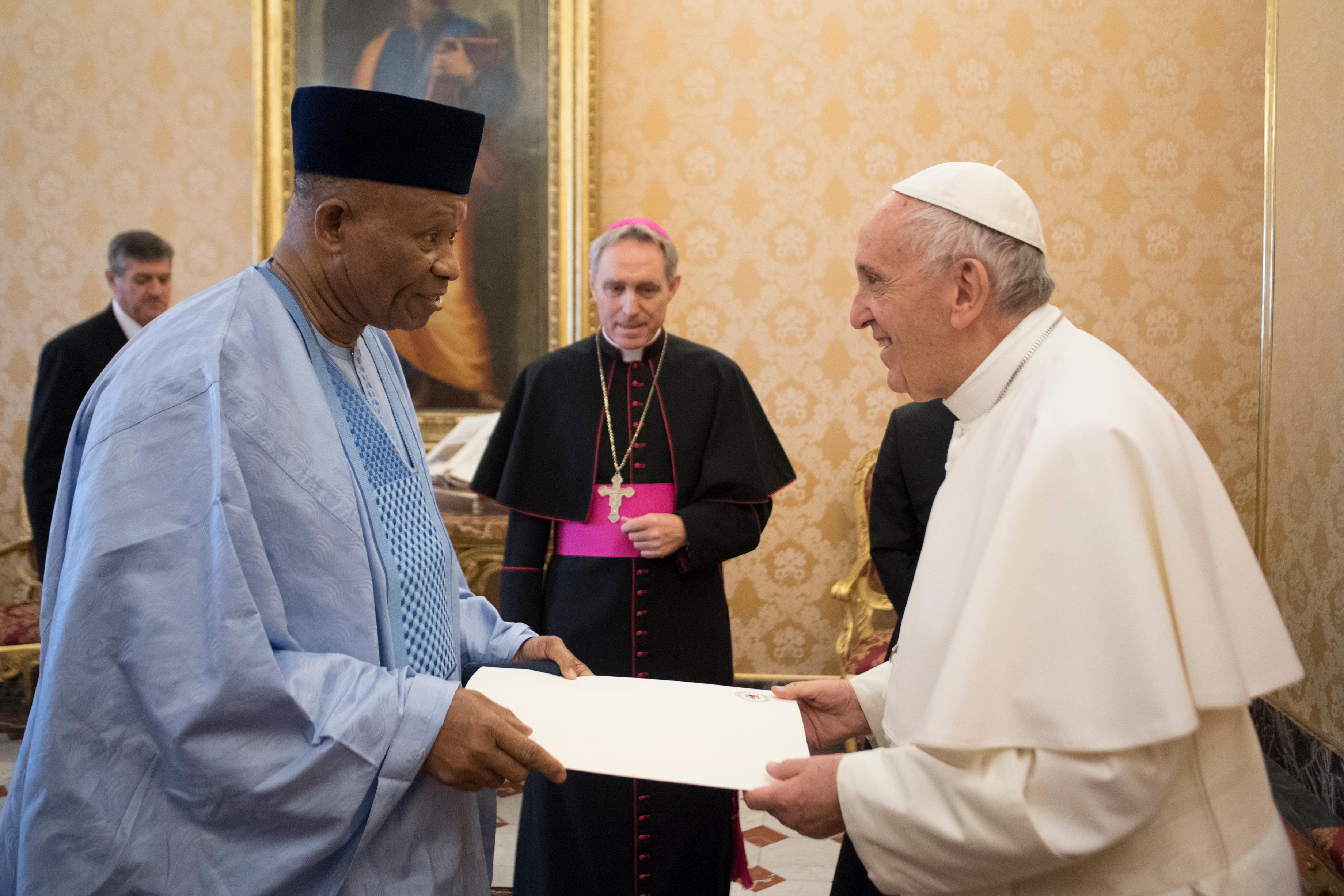 Godwin George Umo ambassadeur du Nigeria © L'Osservatore Romano