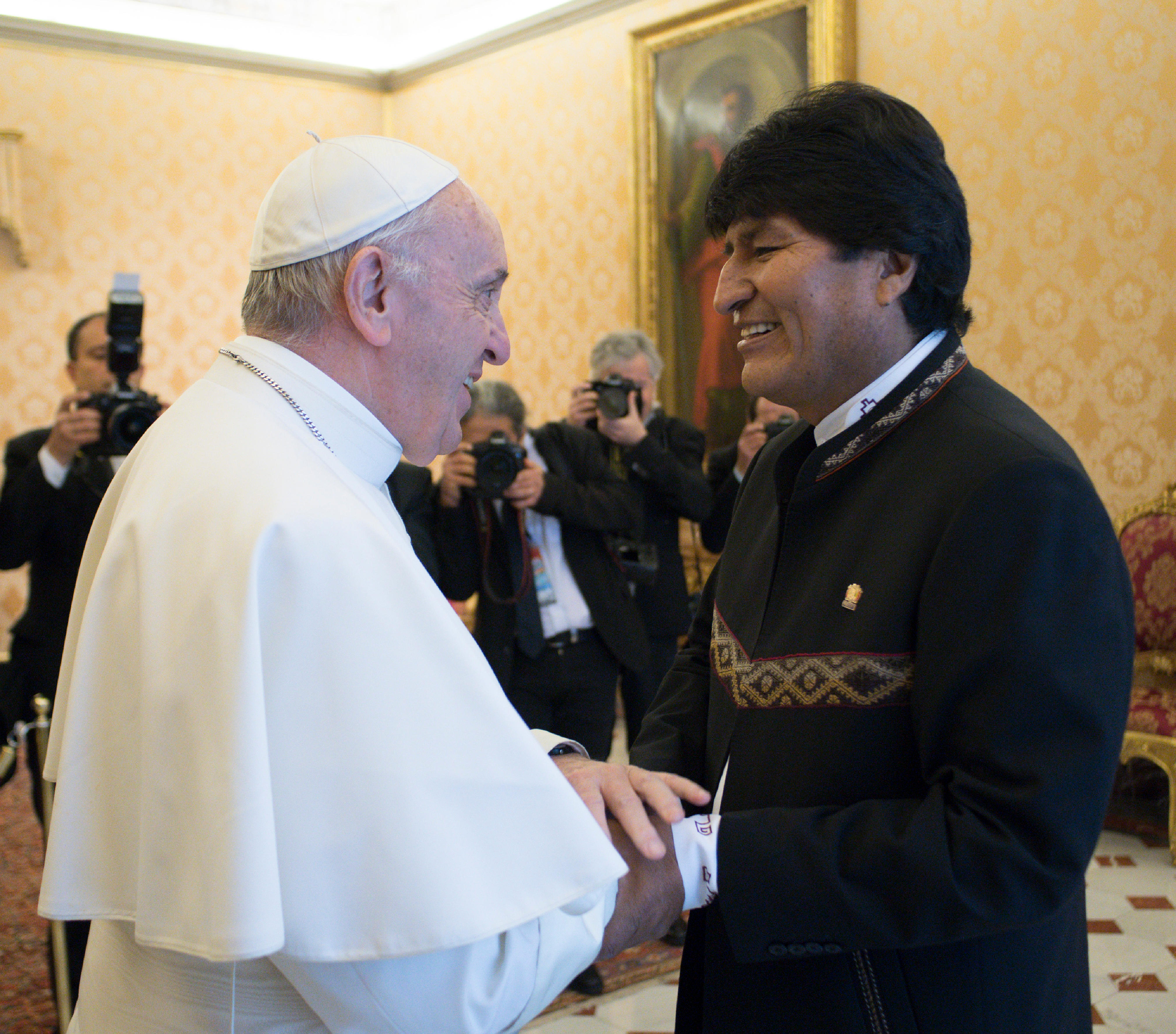 Président Evo Morales, Bolivie © L'Osservatore Romano