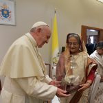 Rencontre avec Sheikh Hasina, Première ministre du Bangladesh © L'Osservatore Romano