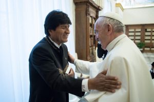 Président Evo Morales, Bolivie © L'Osservatore Romano