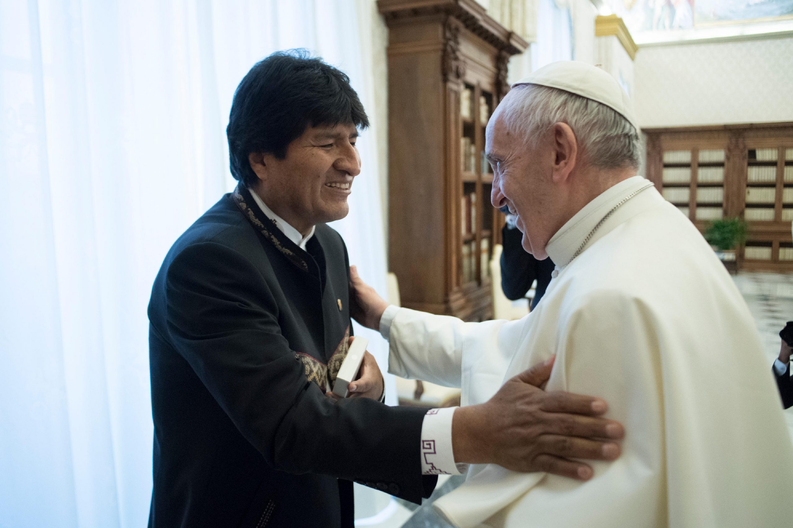 Président Evo Morales, Bolivie © L'Osservatore Romano