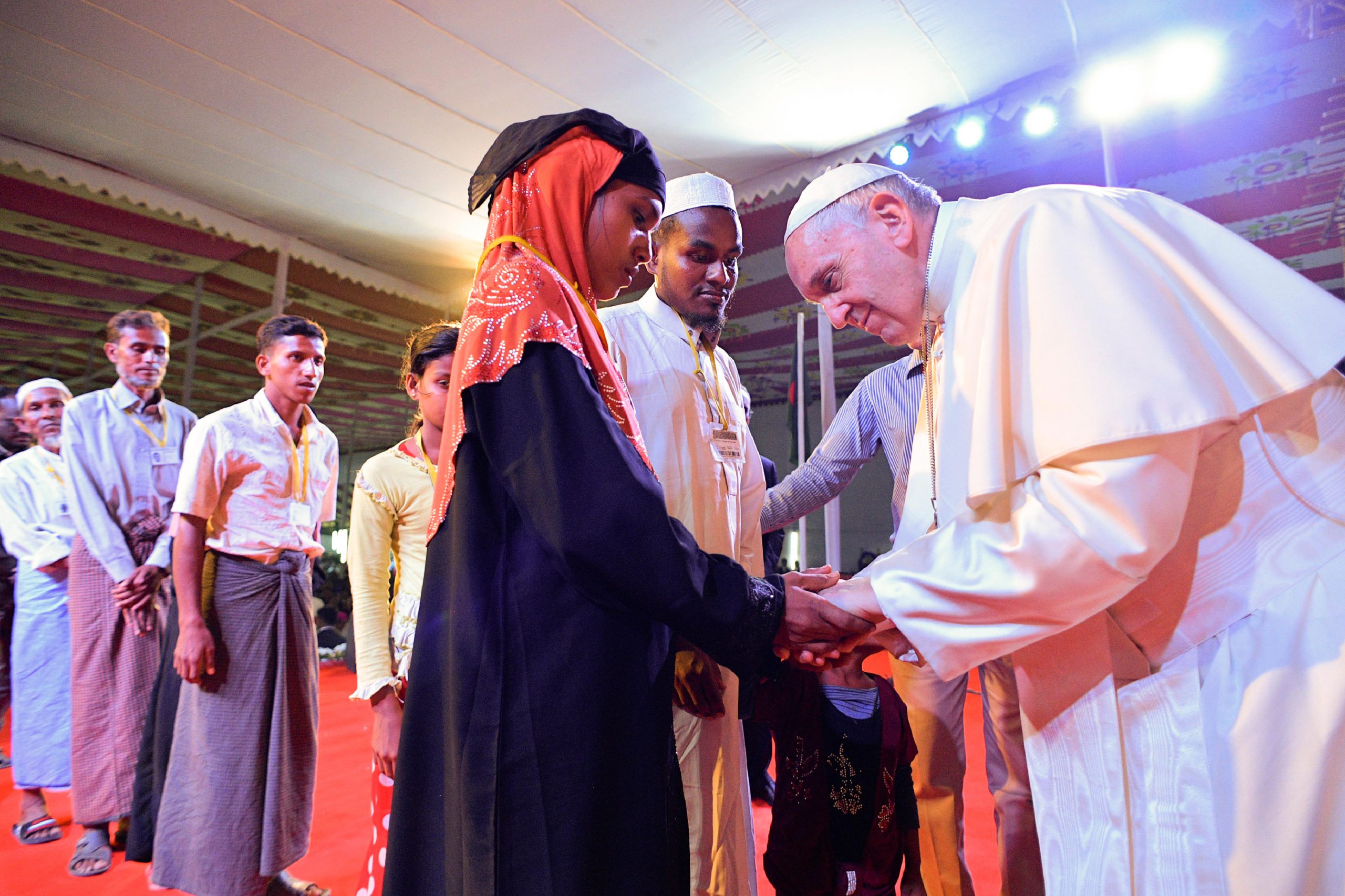 Prière interreligieuse pour la paix, Dacca, Bangladesh © L'Osservatore Romano
