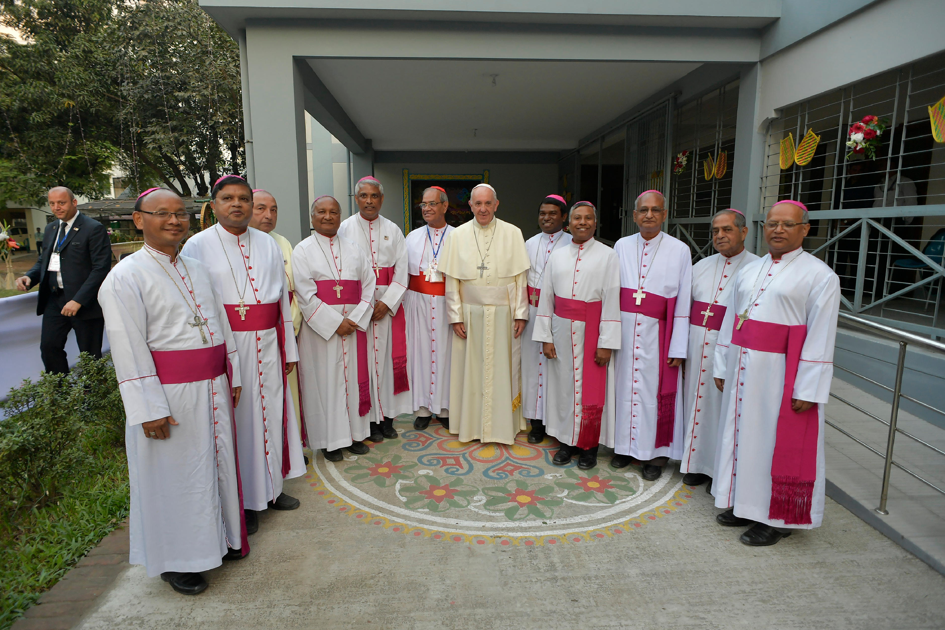 Rencontre avec les évêques du Bangladesh © L'Osservatore Romano