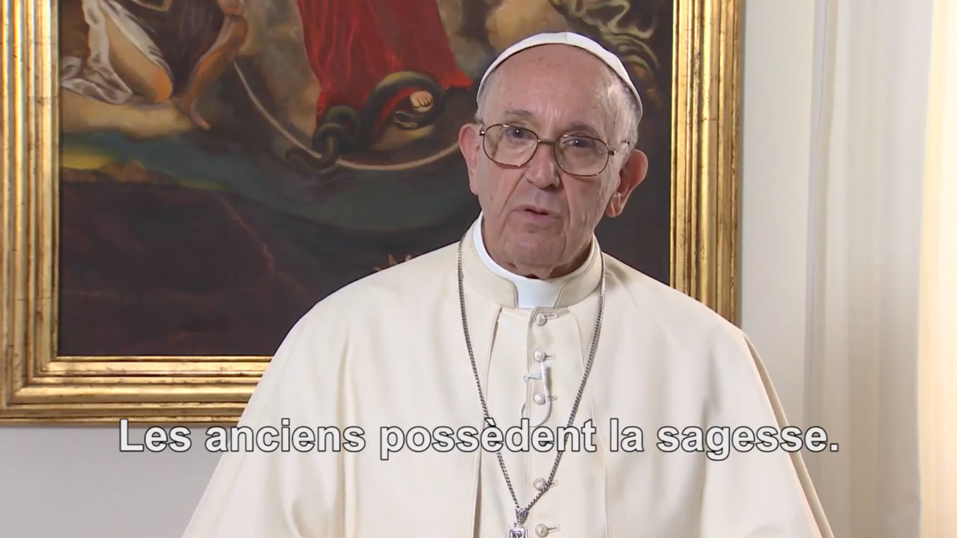 Vidéo du Pape, décembre 2017