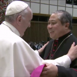 Mgr Bernardito Auza, 13/12/2017, capture CTV