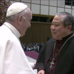 Mgr Bernardito Auza, 13/12/2017, capture CTV