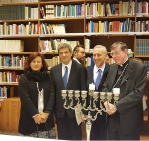 Dialogue avec le judaïsme autour de la lumière de Hanoucca @ Ambassade d'Israël près le Saint-Siège