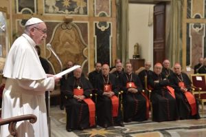 Voeux du pape à la curie © L'Osservatore Romano