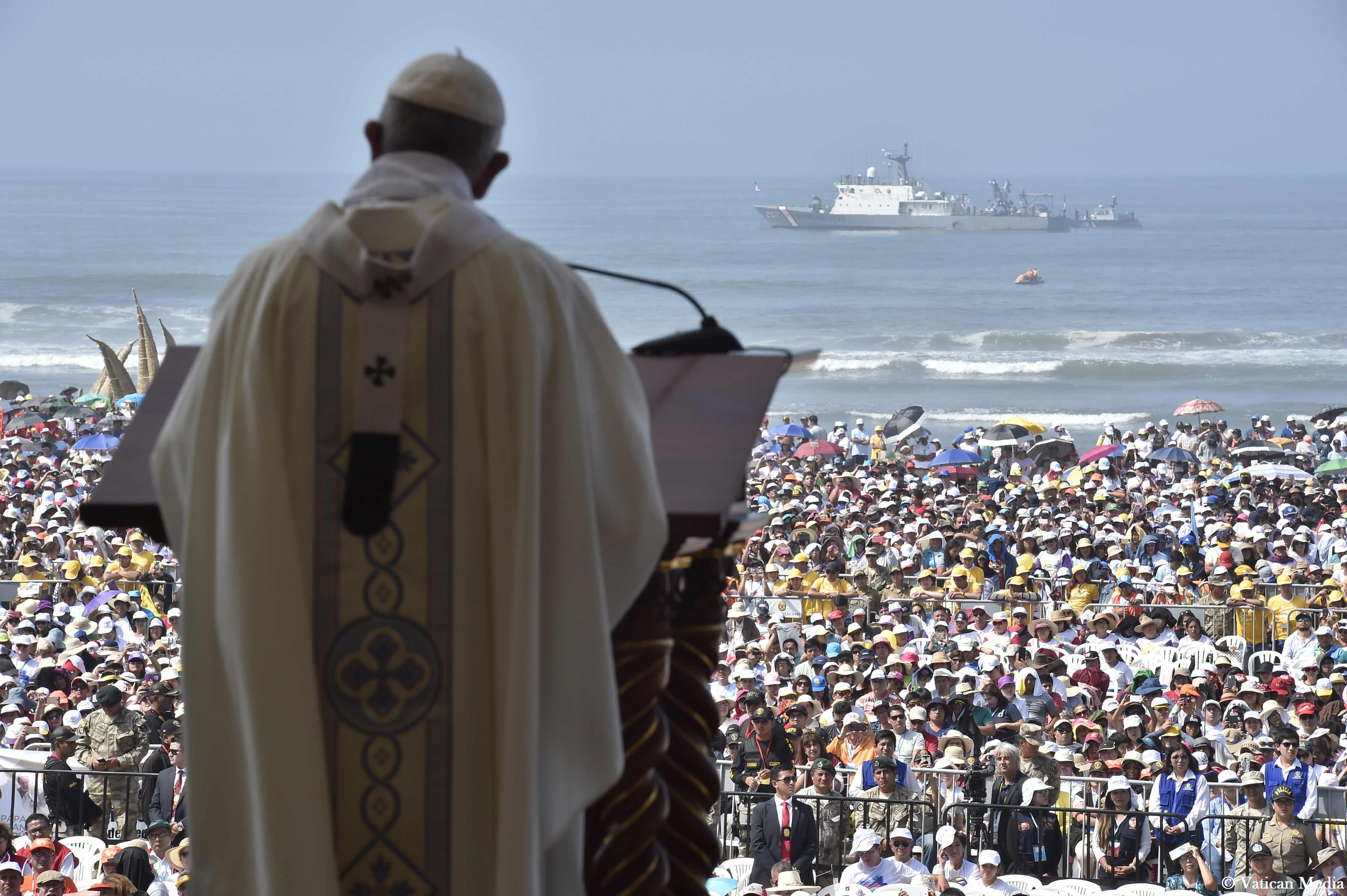 Messe à Trujillo, Pérou © Vatican Media