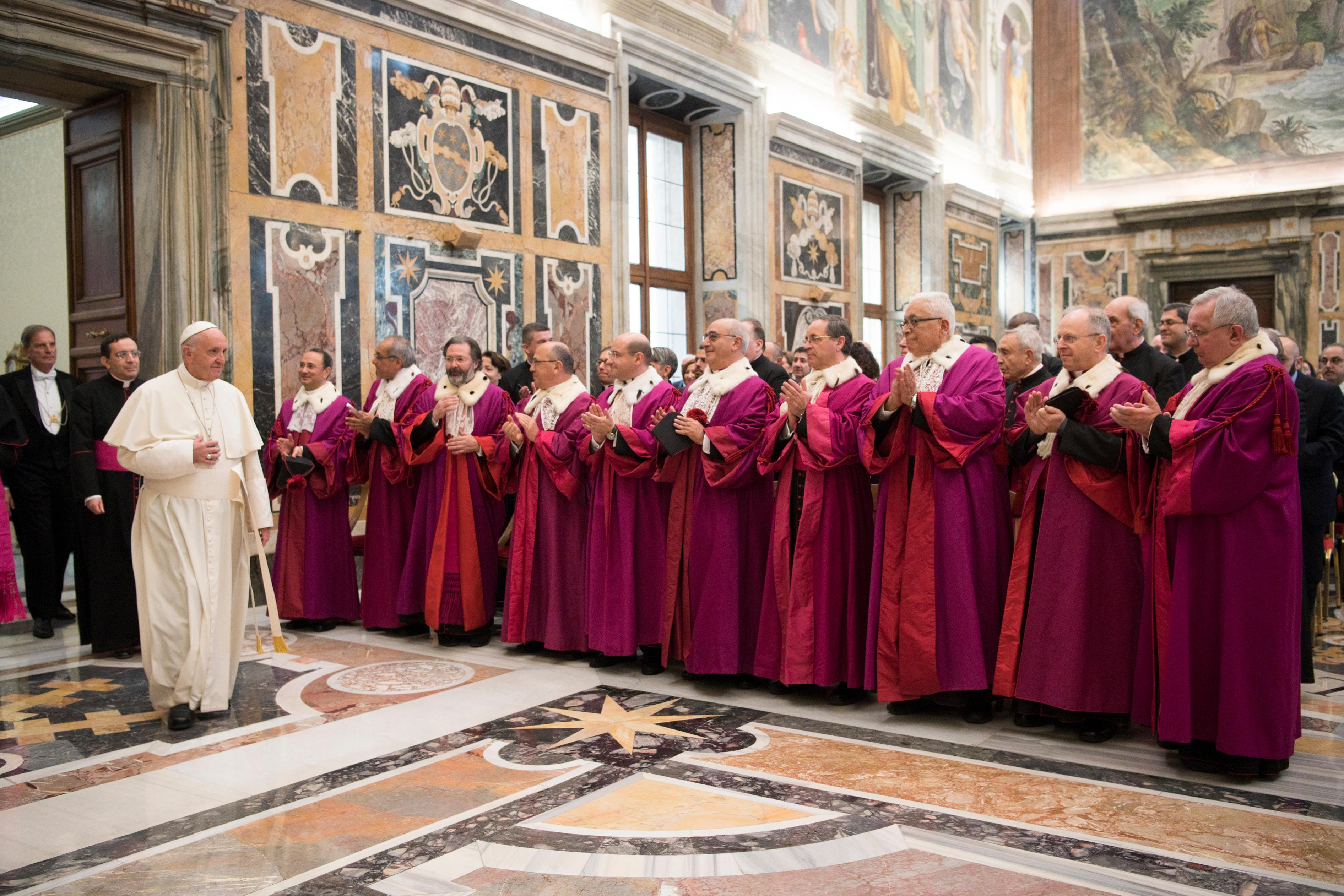 Inauguration de l'année judiciaire de la Rote romaine © Vatican Media