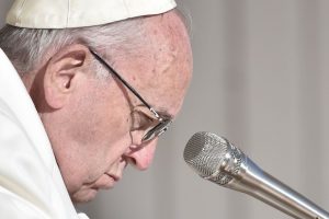 Grave, triste, Audience générale du 24/01/2018 © Vatican Media