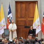Rencontre avec les autorités du Chili © Vatican Media