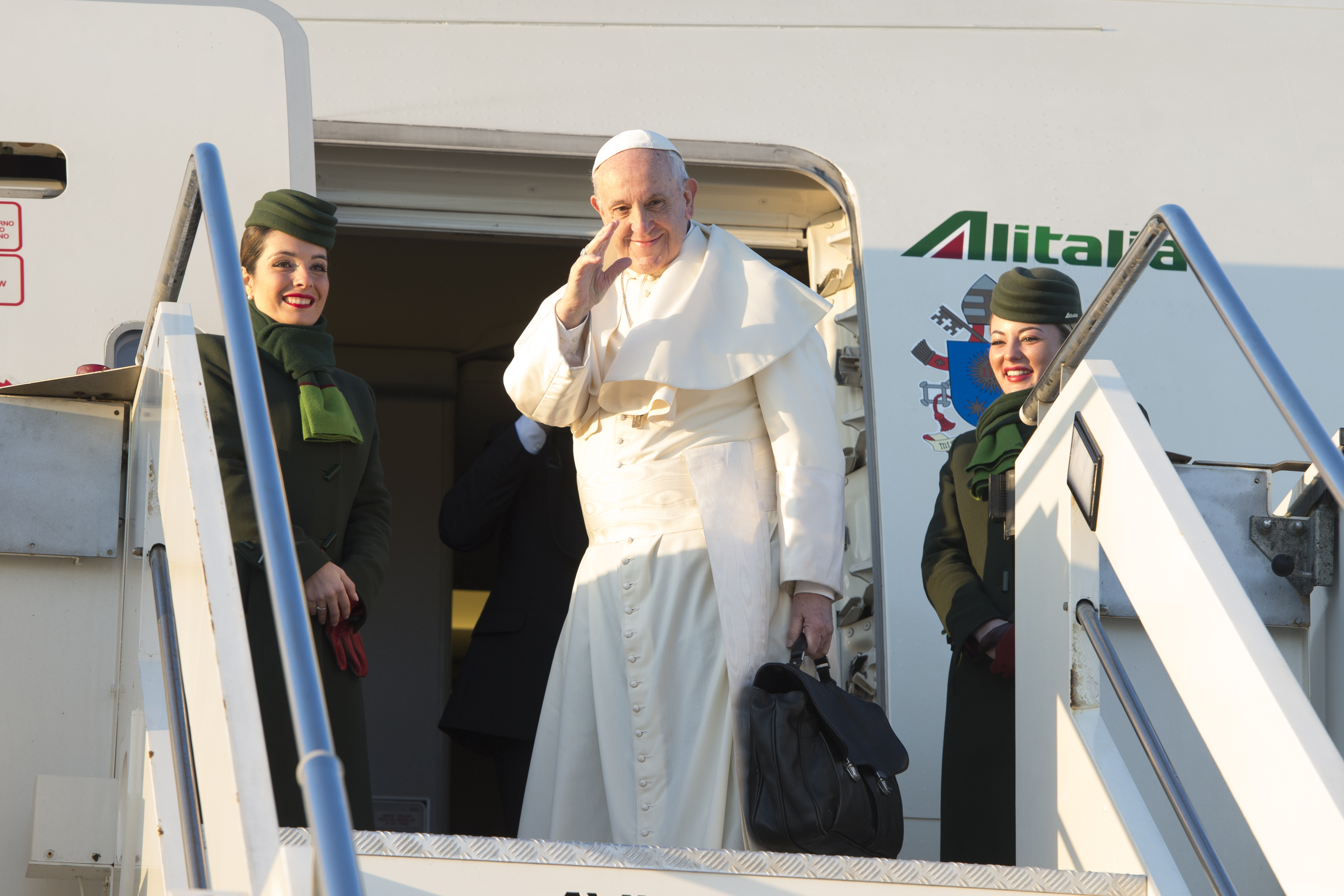 Voyage vers le Chili © Vatican Media