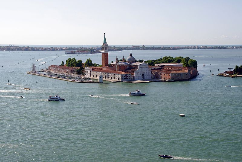 Ile de San Giorgio, Venise (Italie) @wikimedia commons, Jakub Hałun