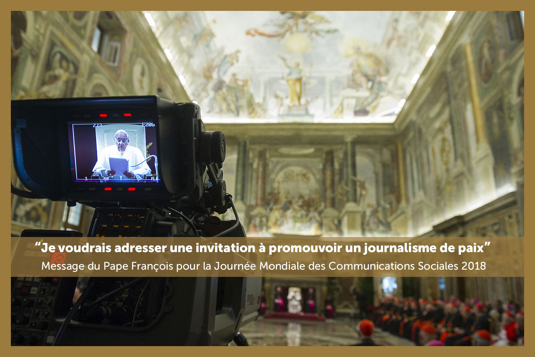 Message pour la Journée des communications sociales © Vatican Media