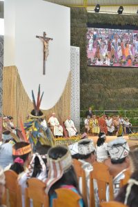 Rencontre avec les Indiens d'Amazonie au Pérou © Vatican Media
