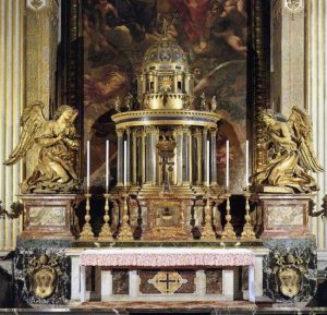 Tabernacle de la chapelle du Saint-Sacrement à Saint-Pierre, Guido Sante, OADI @ unipa.it