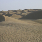 Désert du Taklamakan en Chine © Wikimedia commons /By 6-A04-W96-K38-S41-V38