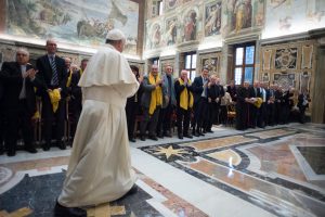 Conseil nationale anti-usure © Vatican Media