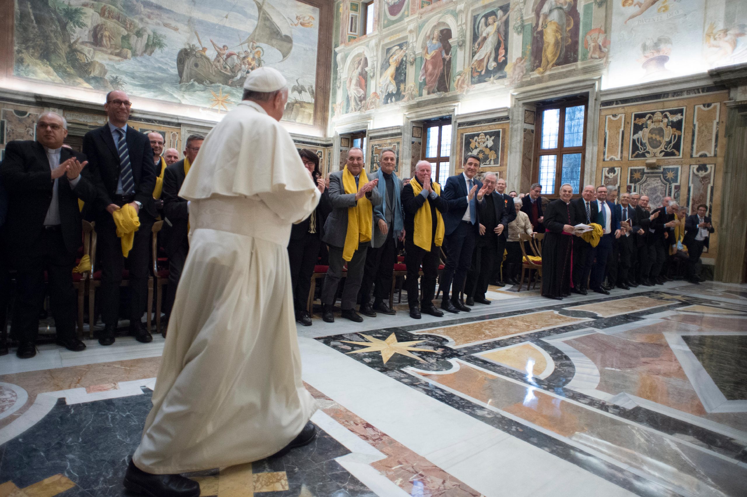 Conseil nationale anti-usure © Vatican Media