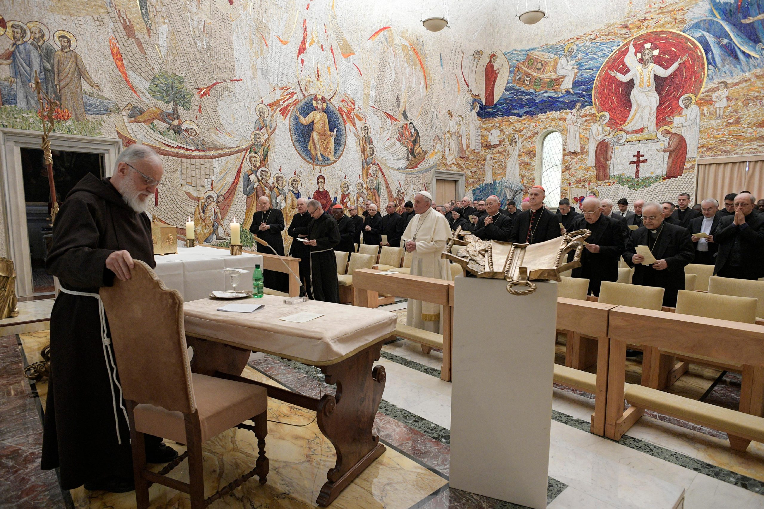 Prédication de carême 2018 © Vatican Media