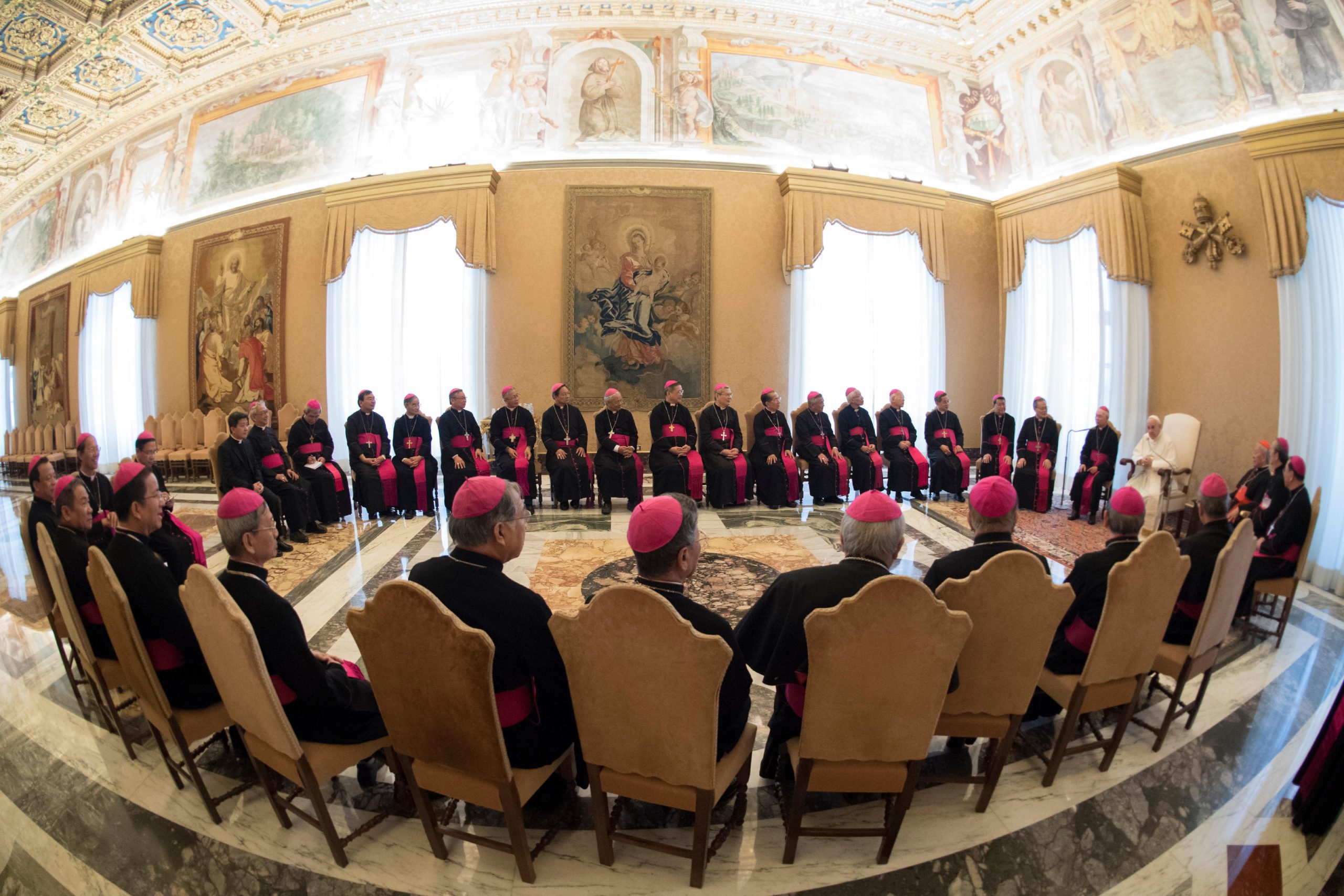 Evêques du Vietnam en ad limina © Vatican Media