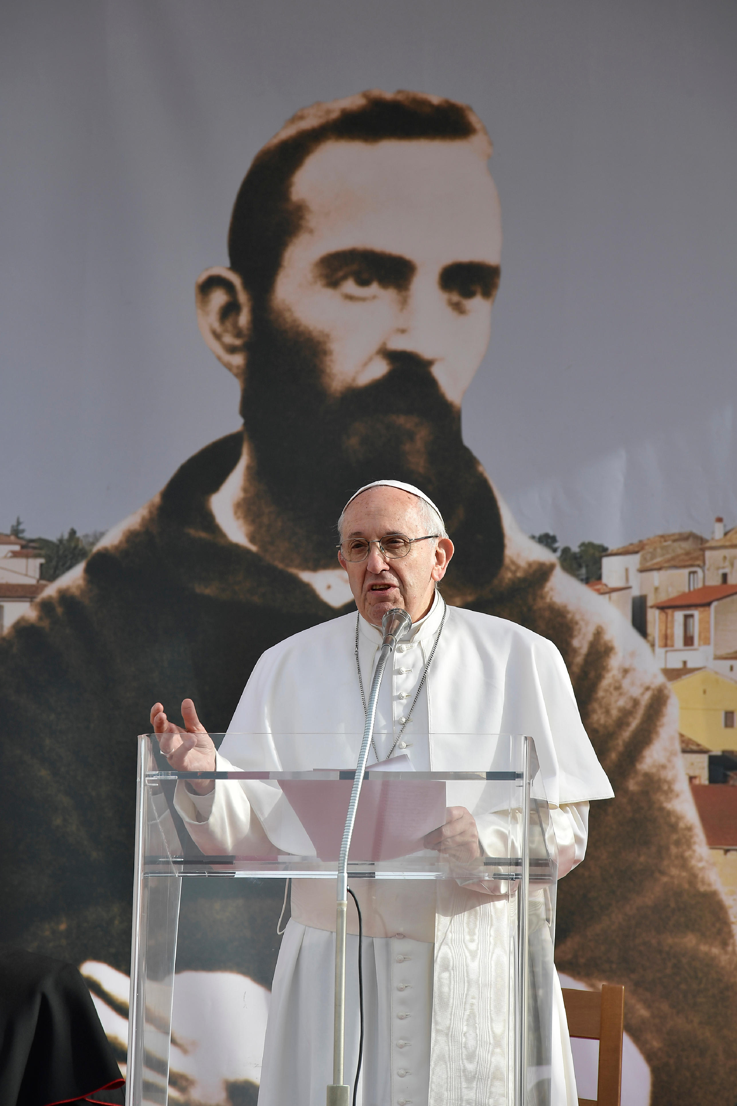 Visite à Pietrelcina © Vatican Media