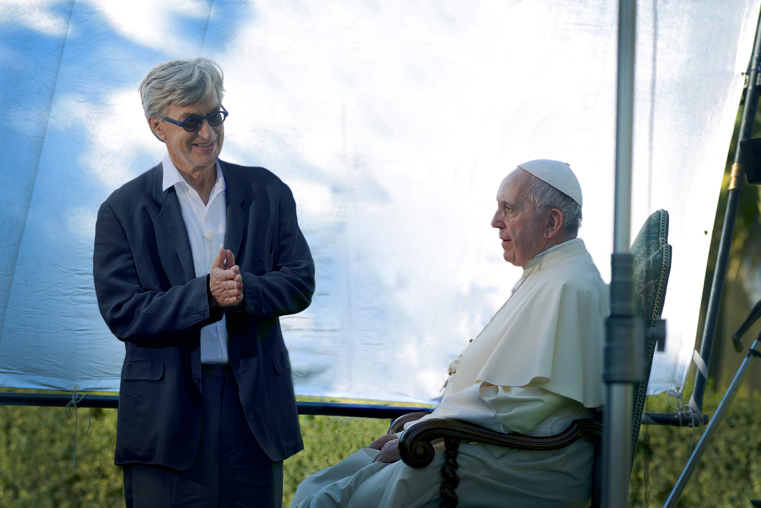 Wim Wenders © Vatican Media