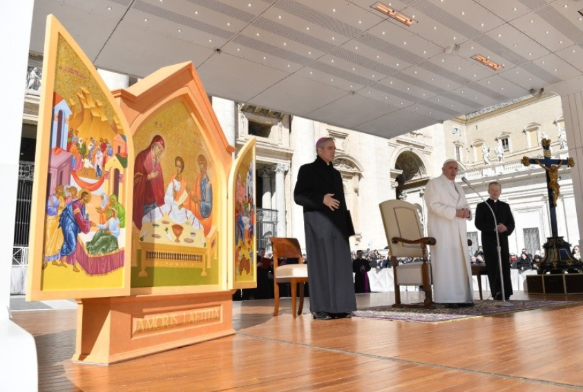 Icône de la Sainte Famille pour la Rencontre de Dublin © Vatican Media