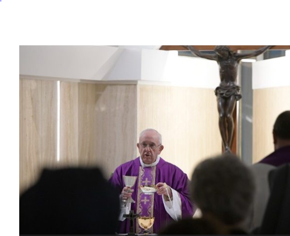 Messe à Sainte Marthe © Vatican Media