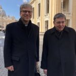 Le card. Koch (à droite) et le pasteur Tveit @ COE