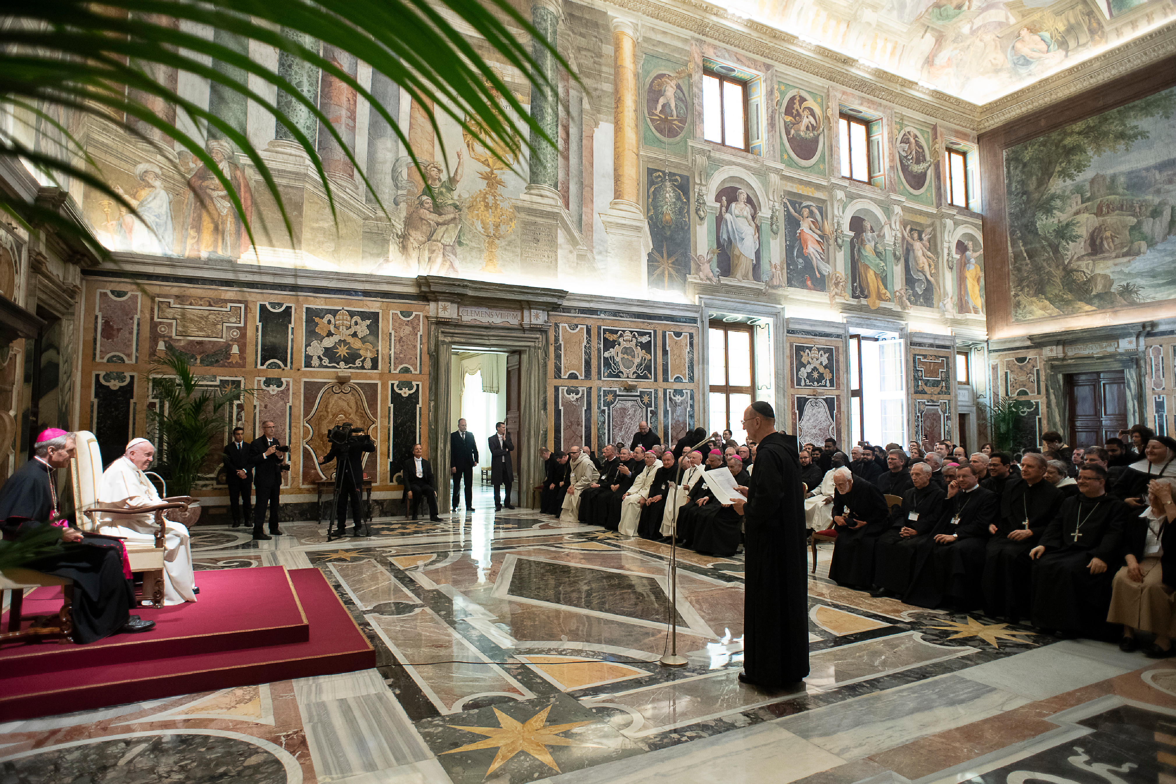Confédération bénédictine © Vatican Media