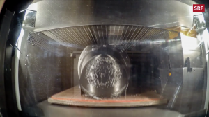 Fabrication d'un casque en 3 D, capture @ SFR